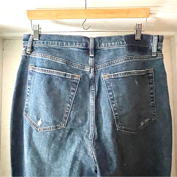 Abercrombie & Fitch Ultra High Rise Ankle Straight Jean - 32 - Picture 12 of 14